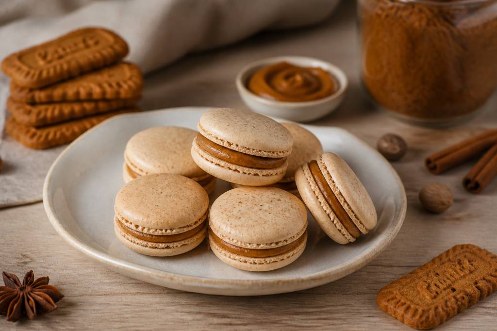 Macaron spéculoos : la recette gourmande aux saveurs épicées