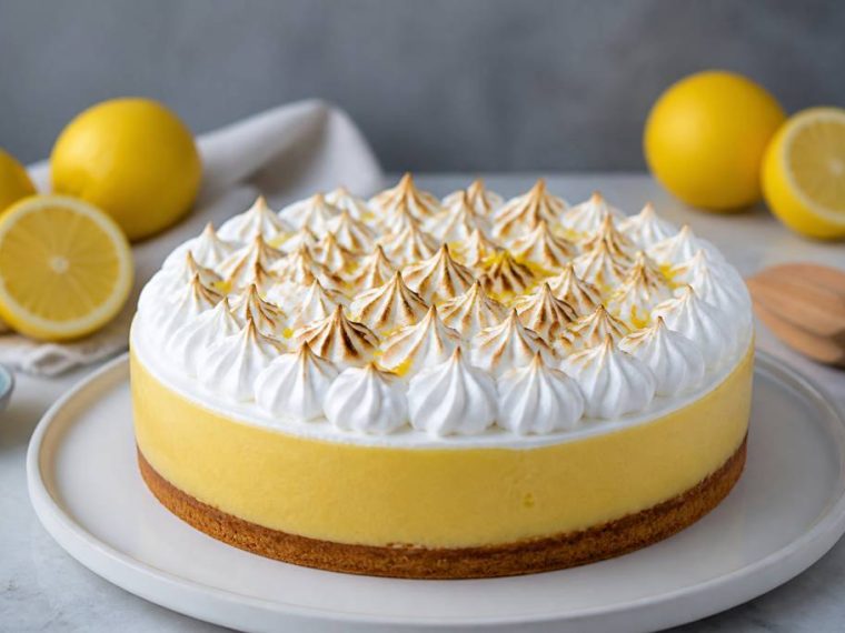 Entremet citron meringuée : la recette fraîche et acidulée