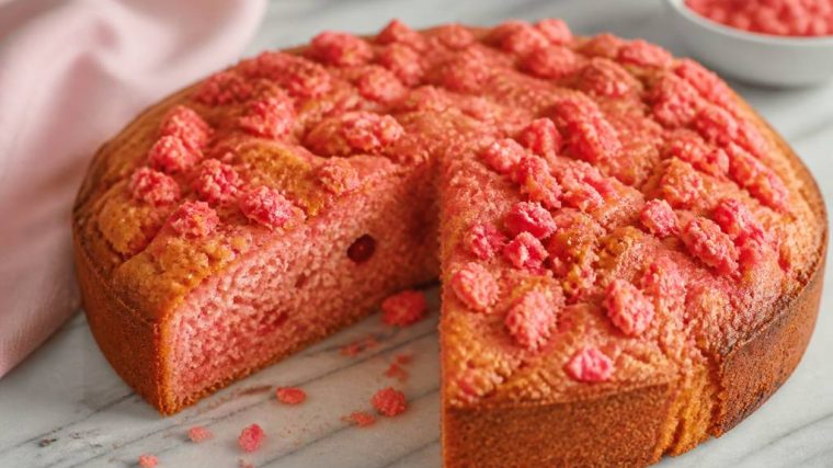 Gâteau lyonnais : la recette régionale aux pralines roses