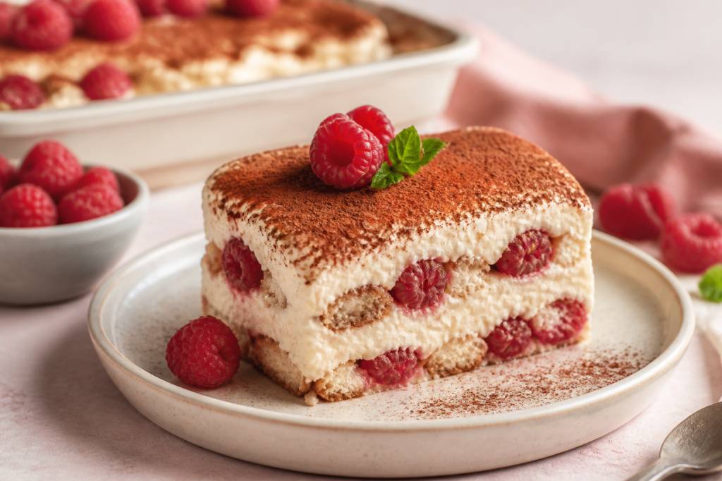 Tiramisu framboise : la recette fruitée et légère