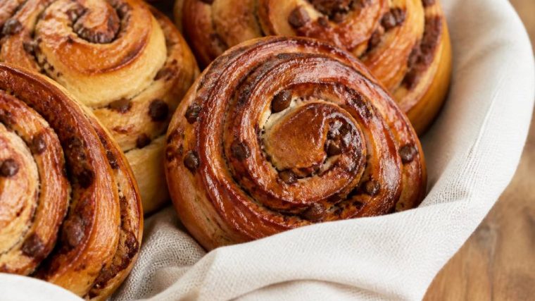 Chocolate rolls : la recette des brioches roulées au chocolat