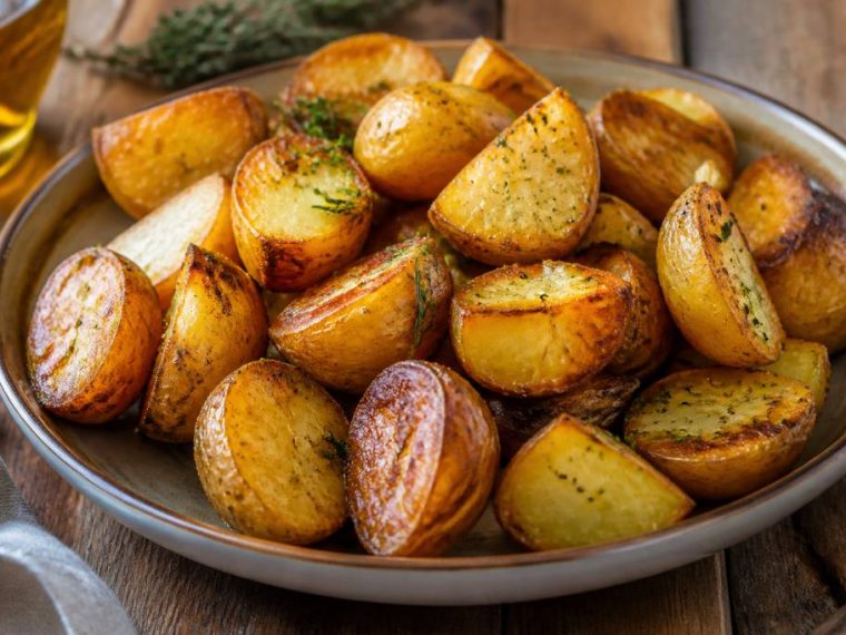 Patate croustillante au four : la recette facile et savoureuse