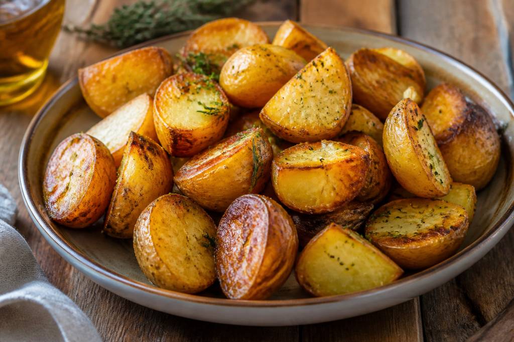 Patate croustillante au four : la recette facile et savoureuse