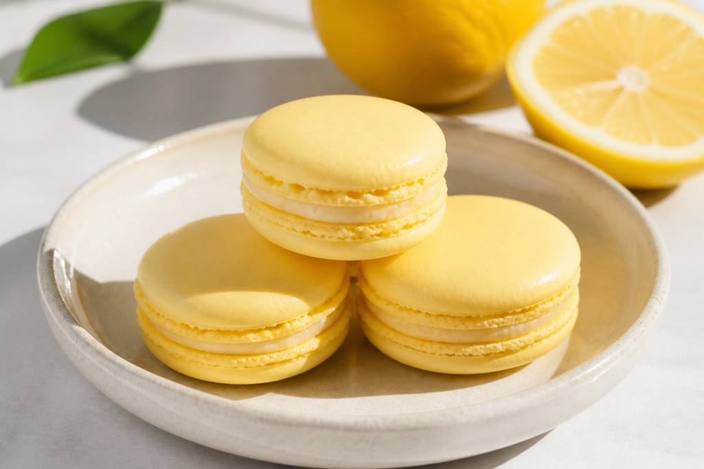 Recette macarons au yuzu : une version acidulée et parfumée