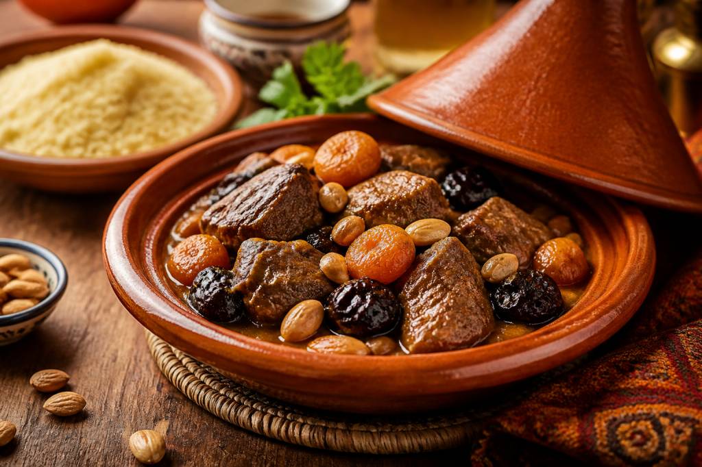 Tajine de boeuf : une recette mijotée aux épices marocaines